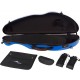 Estuche de violin fibra de vidrio Safe Flight 4/4 M-case Azul Real