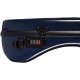 Geigenkoffer Glasfaser Safe Flight 4/4 M-case Marineblau
