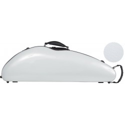 Estuche de violin fibra de vidrio Safe Flight 4/4 M-case Plata Point