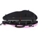 Estuche de violin fibra de vidrio SafeFlight 4/4 M-case Rosa