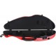 Estuche de violin fibra de vidrio SafeFlight 4/4 M-case Rojo