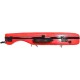 Estuche de violin fibra de vidrio SafeFlight 4/4 M-case Rojo