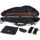 Fiberglass violin case SafeFlight 4/4 M-case Silver