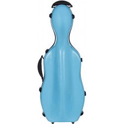 Estuche de viola fibra de vidrio UltraLight 38-43 M-case Cielo Azul