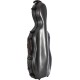 Custodia per viola Fibra di vetro UltraLight 38-43 M-case Nero Point - Crema