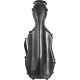 Custodia per viola Fibra di vetro UltraLight 38-43 M-case Nero Point - Borgogna
