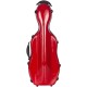 Custodia per viola Fibra di vetro UltraLight 38-43 M-case Borgogna