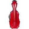 Estuche de viola fibra de vidrio UltraLight 38-43 M-case Borgoña