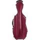 Estuche de viola fibra de vidrio UltraLight 38-43 M-case Borgoña Brillante