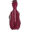 Custodia per viola Fibra di vetro UltraLight 38-43 M-case Borgogna Lucente