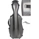 Fiberglass viola case UltraLight 38-43 M-case Carbon Looking