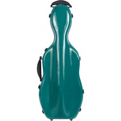Estuche de viola fibra de vidrio UltraLight 38-43 M-case Verde Mar