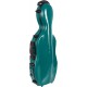 Estuche de viola fibra de vidrio UltraLight 38-43 M-case Verde Mar