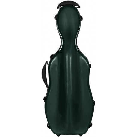 Estuche de viola fibra de vidrio UltraLight 38-43 M-case Verde