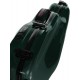 Custodia per viola Fibra di vetro UltraLight 38-43 M-case Verde