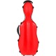 Estuche de viola fibra de vidrio UltraLight 38-43 M-case Rojo