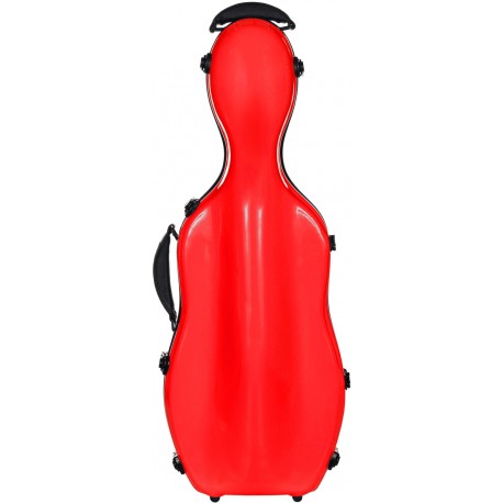 Custodia per viola Fibra di vetro UltraLight 38-43 M-case Rosso