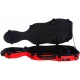 Estuche de viola fibra de vidrio UltraLight 38-43 M-case Rojo