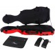 Estuche de viola fibra de vidrio UltraLight 38-43 M-case Rojo