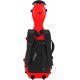 Estuche de viola fibra de vidrio UltraLight 38-43 M-case Rojo