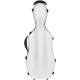 Fiberglass viola case UltraLight 38-43 M-case White