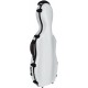 Estuche de viola fibra de vidrio UltraLight 38-43 M-case Blanco