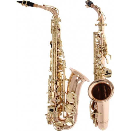 Saxofón alto Es, Eb Fis Symphony M-tunes - Oro Rosa