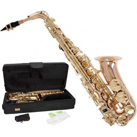 Saksofon altowy Es, Eb Fis MTSA1011RG M-tunes - Różowy Złoty