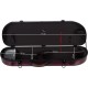 Custodia per violino Fibra di vetro Street 4/4 M-case Borgogna Lucente