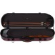 Estuche de violin fibra de vidrio Street 4/4 M-case Borgoña Brillante