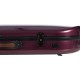 Custodia per violino Fibra di vetro Street 4/4 M-case Borgogna Lucente