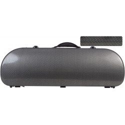 Custodia per violino Fibra di vetro Street 4/4 M-case Carbon Looking