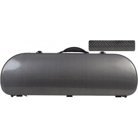Estuche de violin fibra de vidrio Street 4/4 M-case Carbon Looking