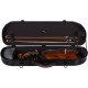 Half moon violin case Fiberglass Street 4/4 M-case Navy Blue