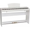 Elektronische tragbares Piano M-tunes mtP-9wh Weiß E-Piano