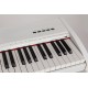 Piano numérique portable M-tunes mtP-9wh Blanc
