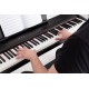 Elektronische tragbares Piano M-tunes mtP-55bk Schwarz E-Piano