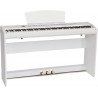 Elektronische tragbares Piano M-tunes mtP-55wh Weiß E-Piano
