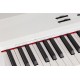Piano numérique portable M-tunes mtP-55wh Blanc