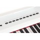 Digital portable piano M-tunes mtP-55wh White