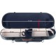 Estuche de violin fibra de vidrio Street 4/4 M-case Negro Point - Azul Marino