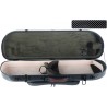 Estuche de violin fibra de vidrio Street 4/4 M-case Negro Point - Oliva
