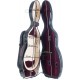 Estuche de violin fibra de vidrio UltraLight 4/4 M-case Negro Point - Borgoña