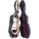 Étui pour violon en fibre de verre Fiberglass UltraLight 4/4 M-case Noir Point - Bordeaux
