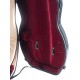 Violinkoffer Geigenkasten Glasfaser UltraLight 4/4 M-case Schwarz Point - Weinrot