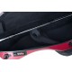 Custodia per violino Fibra di vetro Safe Flight 4/4 M-case Borgogna Lucente