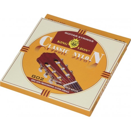 Corde in nylon per chitarra classica 4/4 King Lion G02