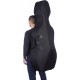 Étui en mousse pour de violoncelle Classic 4/4 M-case Noir, Bordeaux-Beige