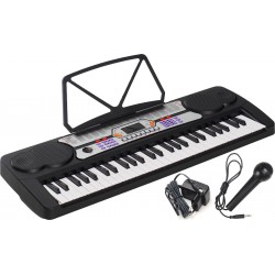 Keyboard 54 klawisze M-tunes MT-09 Czarny - Srebrny