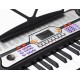 Electronic Keyboard 54 keys M-tunes MT-09 Black - Silver